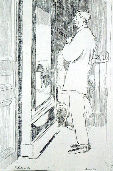 Nowy krawat autorstwa Walter Richard Sickert