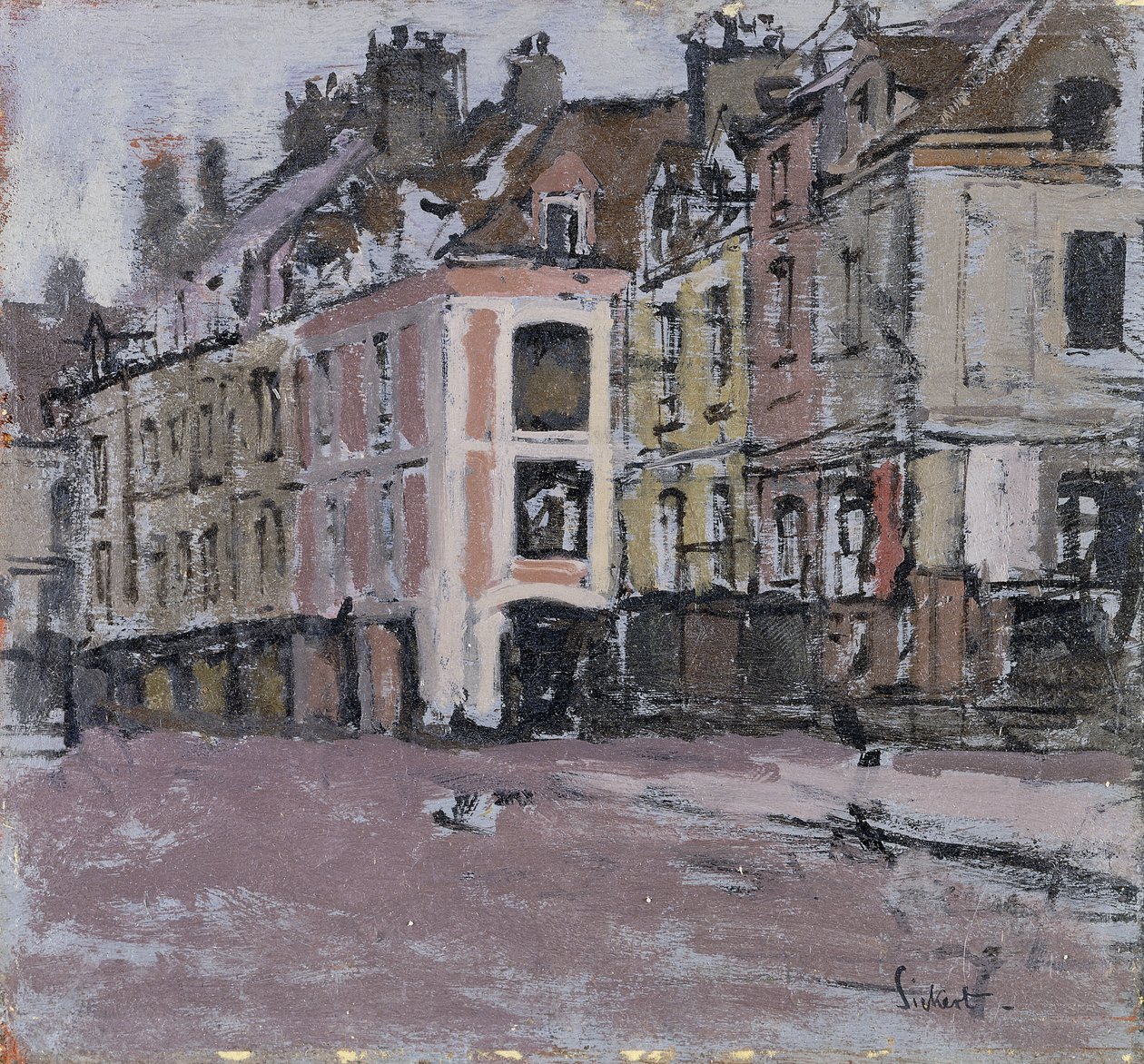 Stare Arkady, Dieppe; Stare Arkady, Dieppe, ok. 1898-1900 autorstwa Walter Richard Sickert