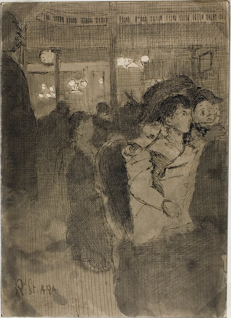 Stare Bedford (rekto); Galeria Starego Bedford (verso) autorstwa Walter Richard Sickert