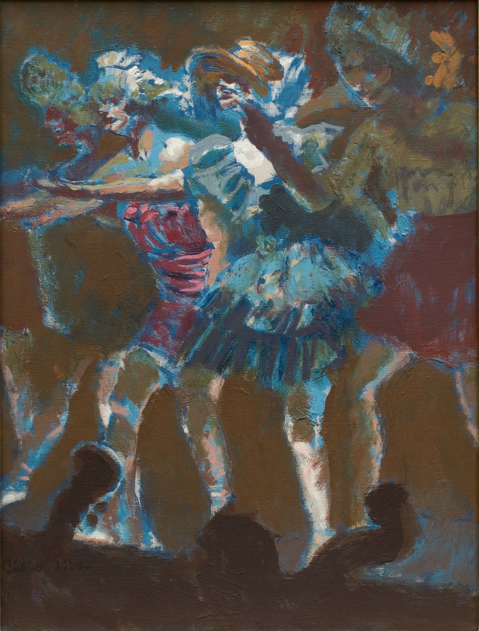 Plaza Tiller Girls autorstwa Walter Richard Sickert