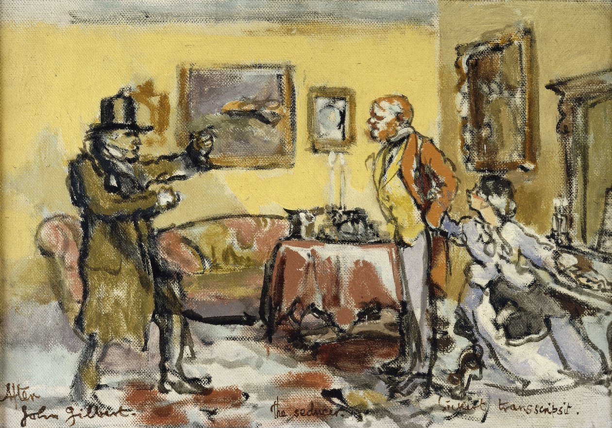 Uwodziciel, 1929-30 autorstwa Walter Richard Sickert