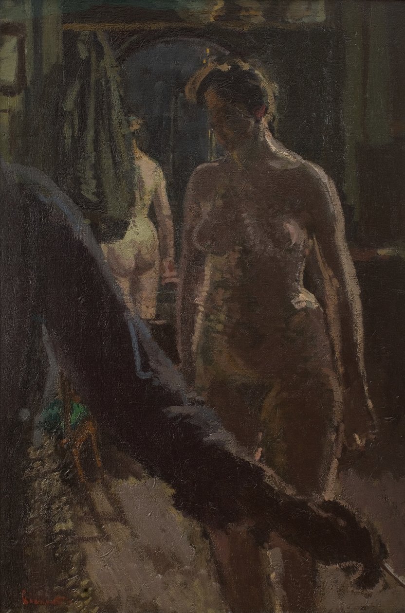Studio: Malowanie aktu autorstwa Walter Richard Sickert