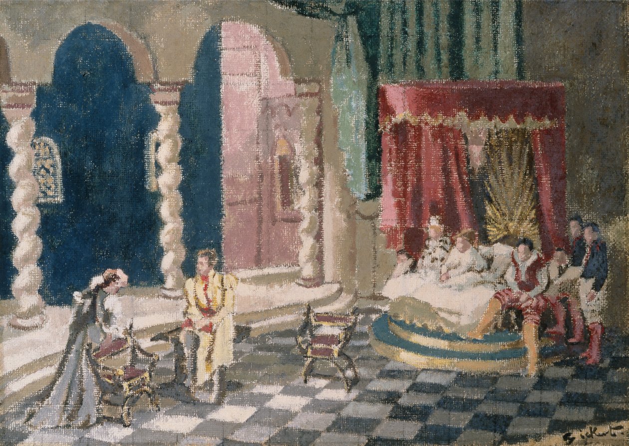 Poskromienie złośnicy (olej na płótnie) autorstwa Walter Richard Sickert