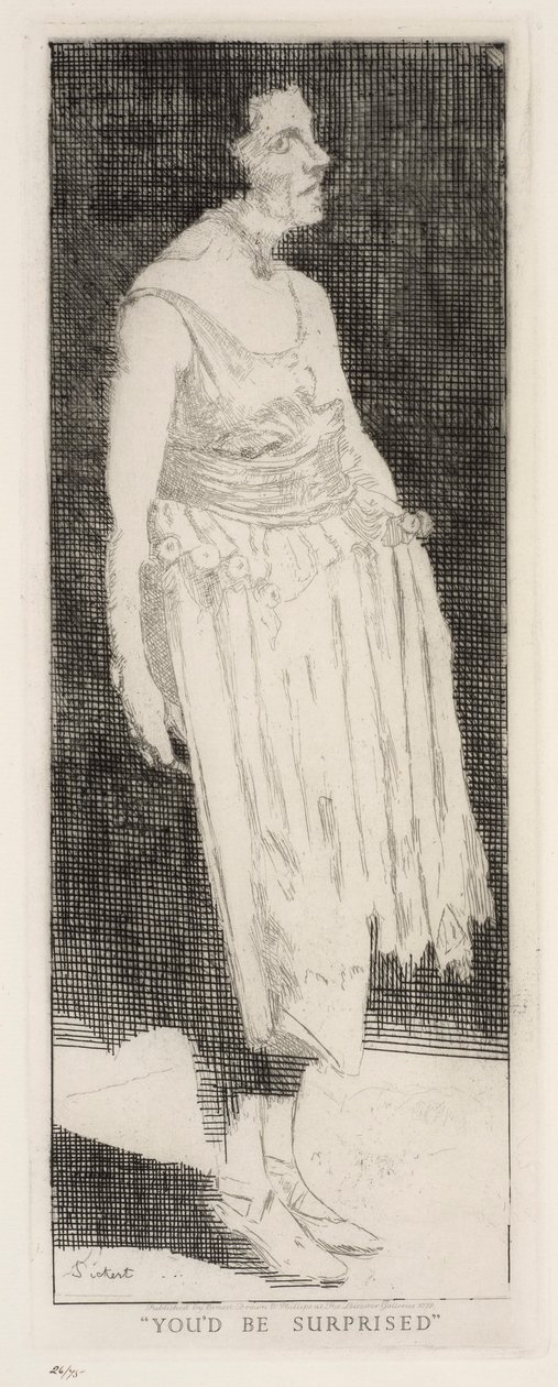 Zdziwiłbyś się autorstwa Walter Richard Sickert