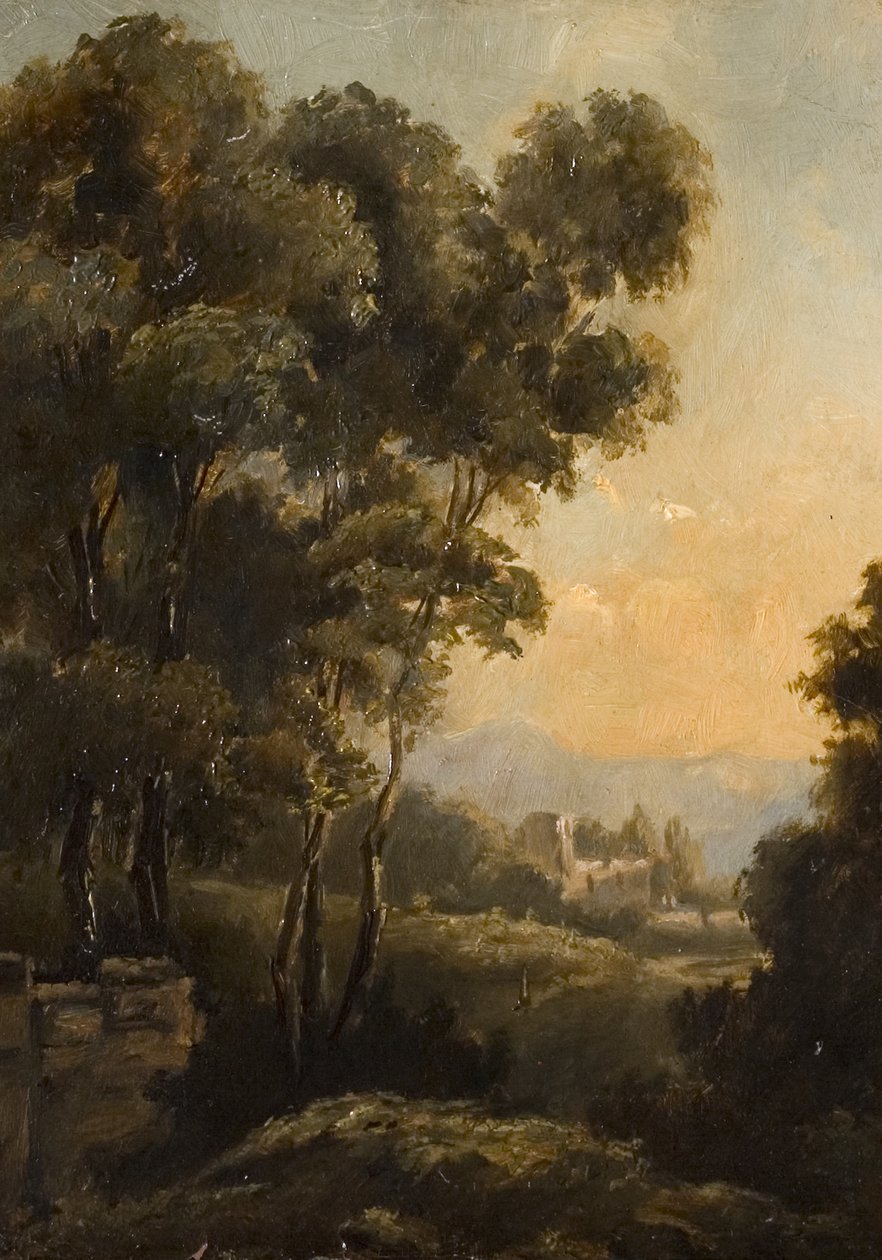 Studium drzewa (za Richardem Wilsonem), koniec XIX wieku autorstwa Walter Scott