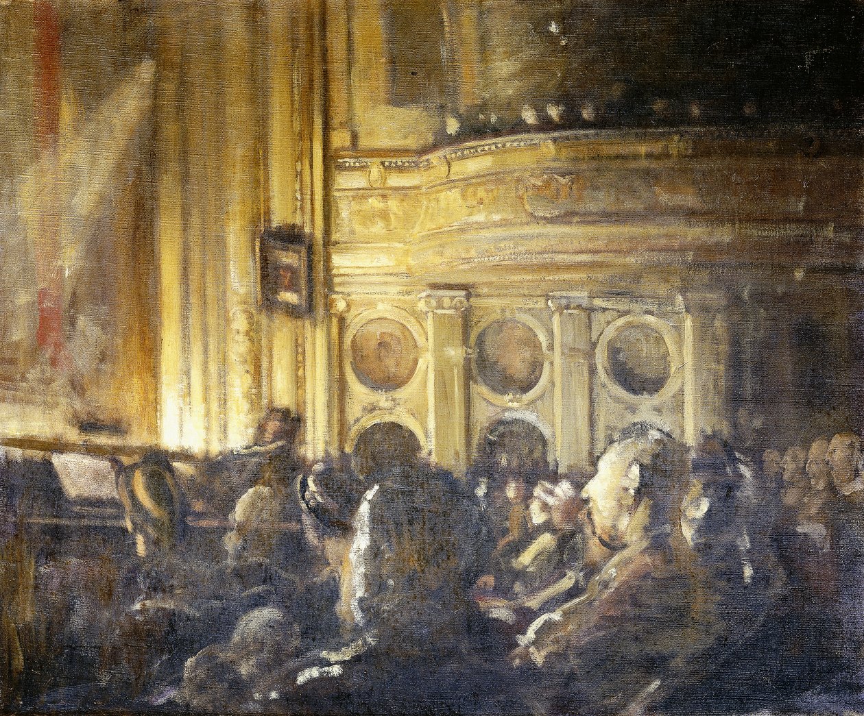 Publiczność autorstwa Walter Westley Russell