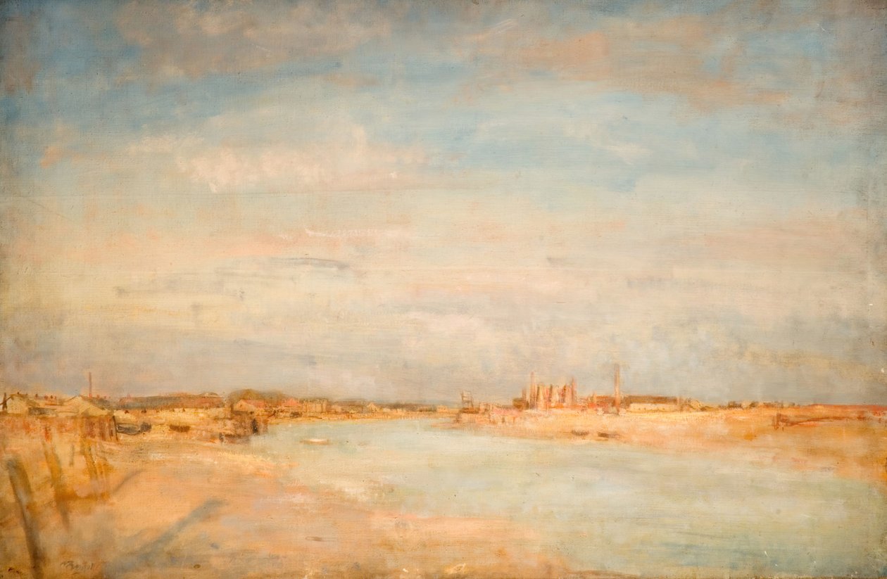 Scena rzeczna, 1935-1949. autorstwa Walter Westley Russell