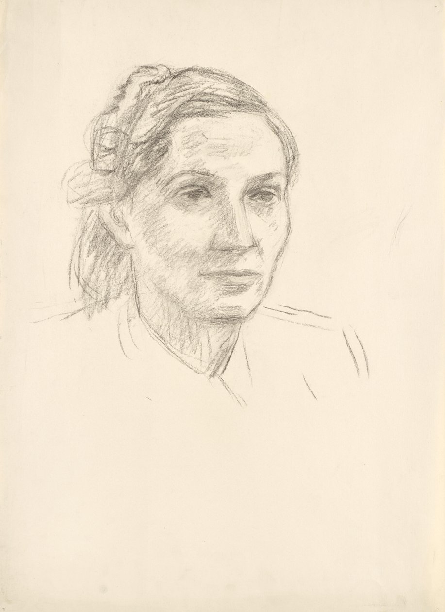 Portret F. Niedermoser autorstwa Walther Gamerith