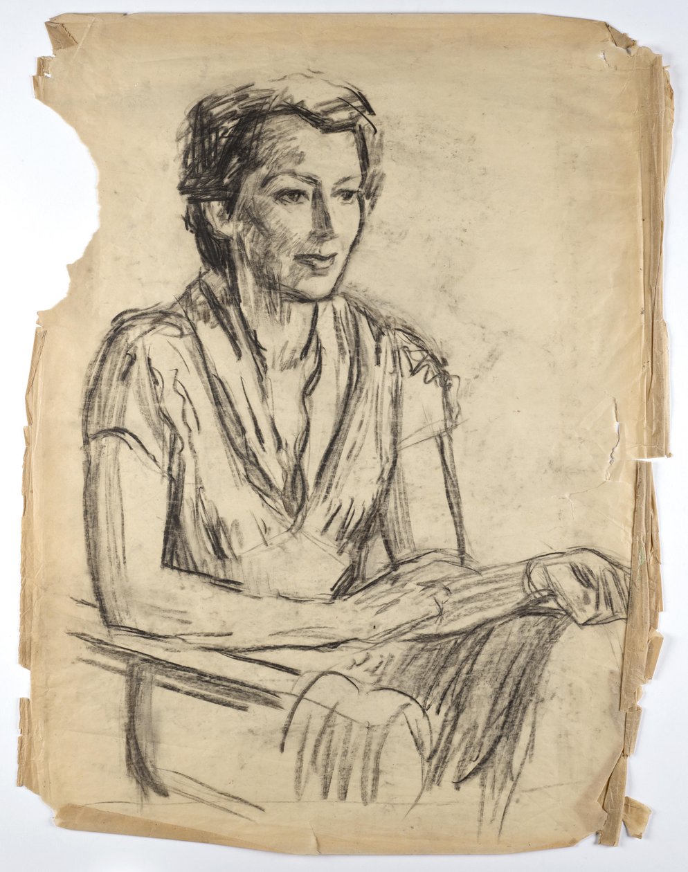Portret Frauke Lauterbach autorstwa Walther Gamerith