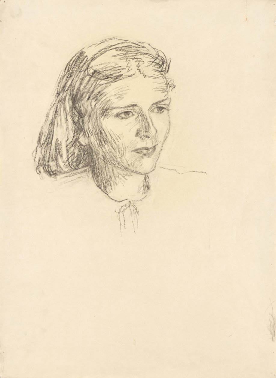 Portret Gaby Niedermoser autorstwa Walther Gamerith