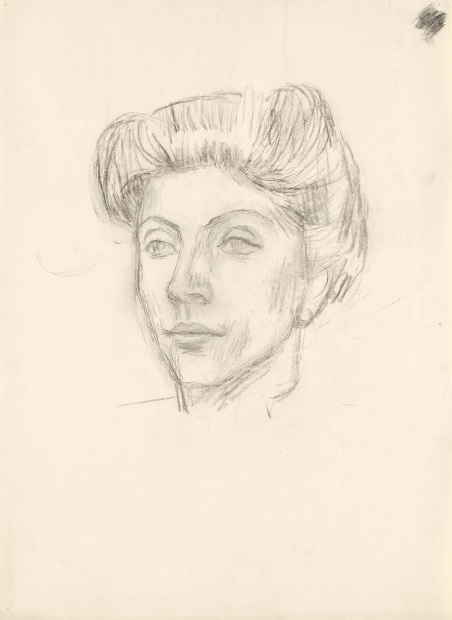 Portret L. R. autorstwa Walther Gamerith