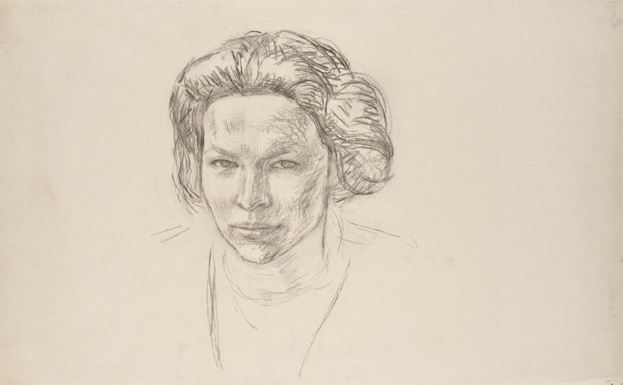Portret damy autorstwa Walther Gamerith