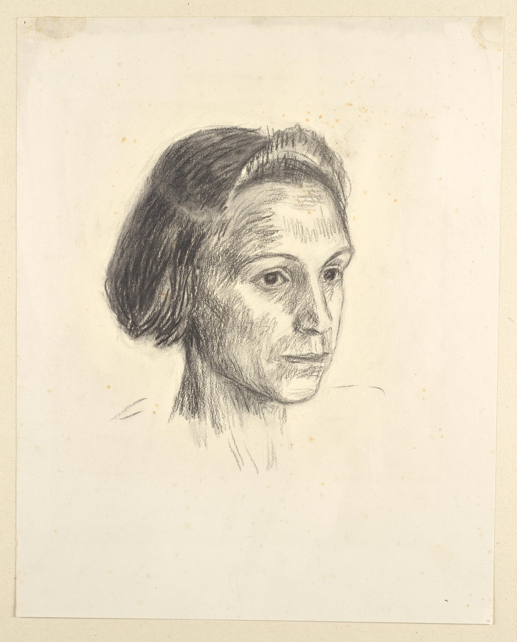 Portret damy autorstwa Walther Gamerith