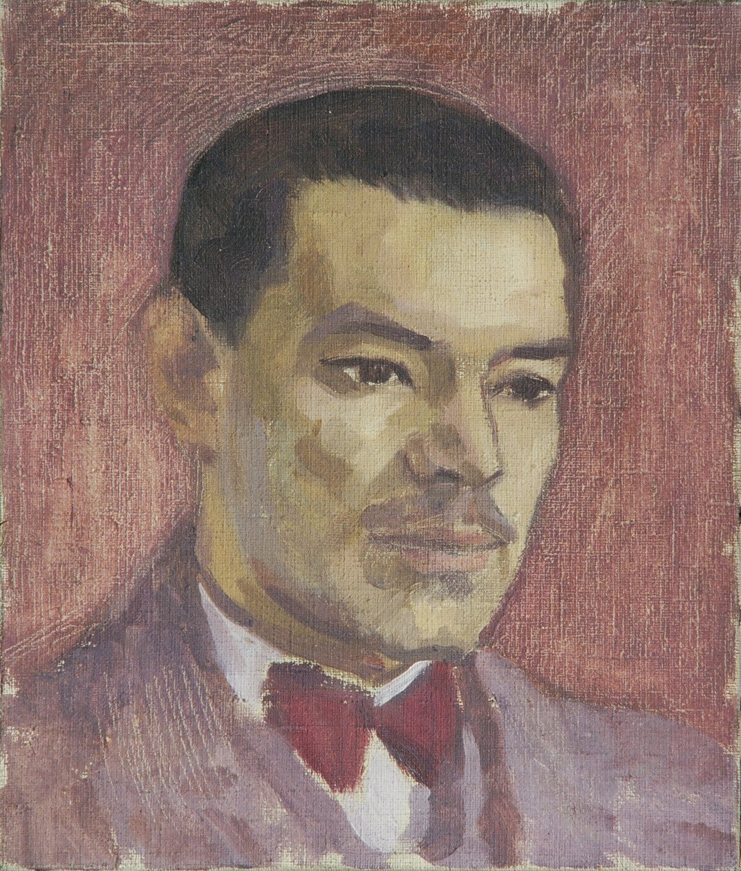 portret dżentelmena autorstwa Walther Gamerith