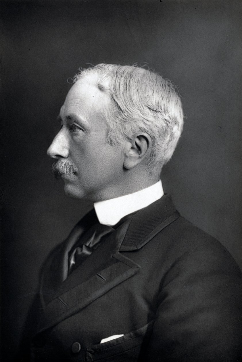 Granat Joseph Wolseley, wicehrabia Wolseley, urodzony w Irlandii żołnierz brytyjski, c1890 autorstwa WandD Downey