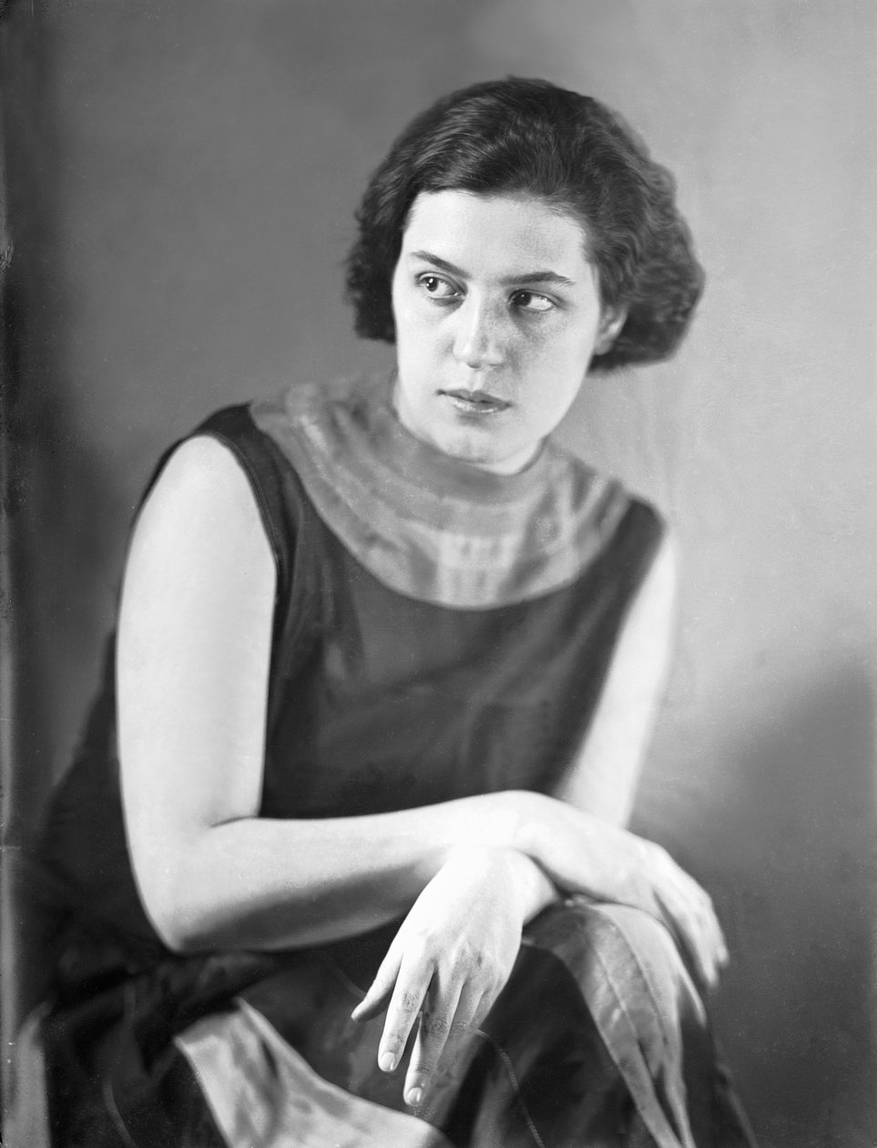 Portret Anity Pittoni, ok. 1933 r. (zdjęcie czarno-białe) autorstwa Wanda Wulz