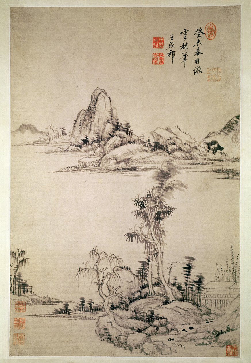 Krajobraz autorstwa Wang Yuan-Chi