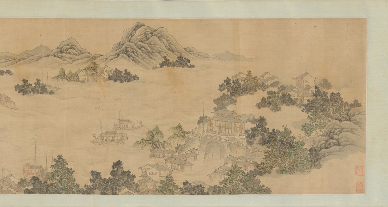 Wspomnienie Jinlinga, 1686. autorstwa Wang Gai