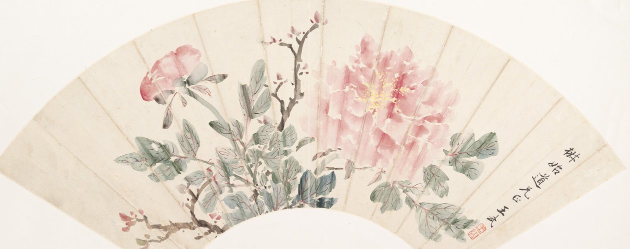 Piwonia. autorstwa Wang Wu