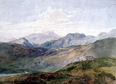 Llanrhychwn, niedaleko Trefriw autorstwa Warwick Brookes