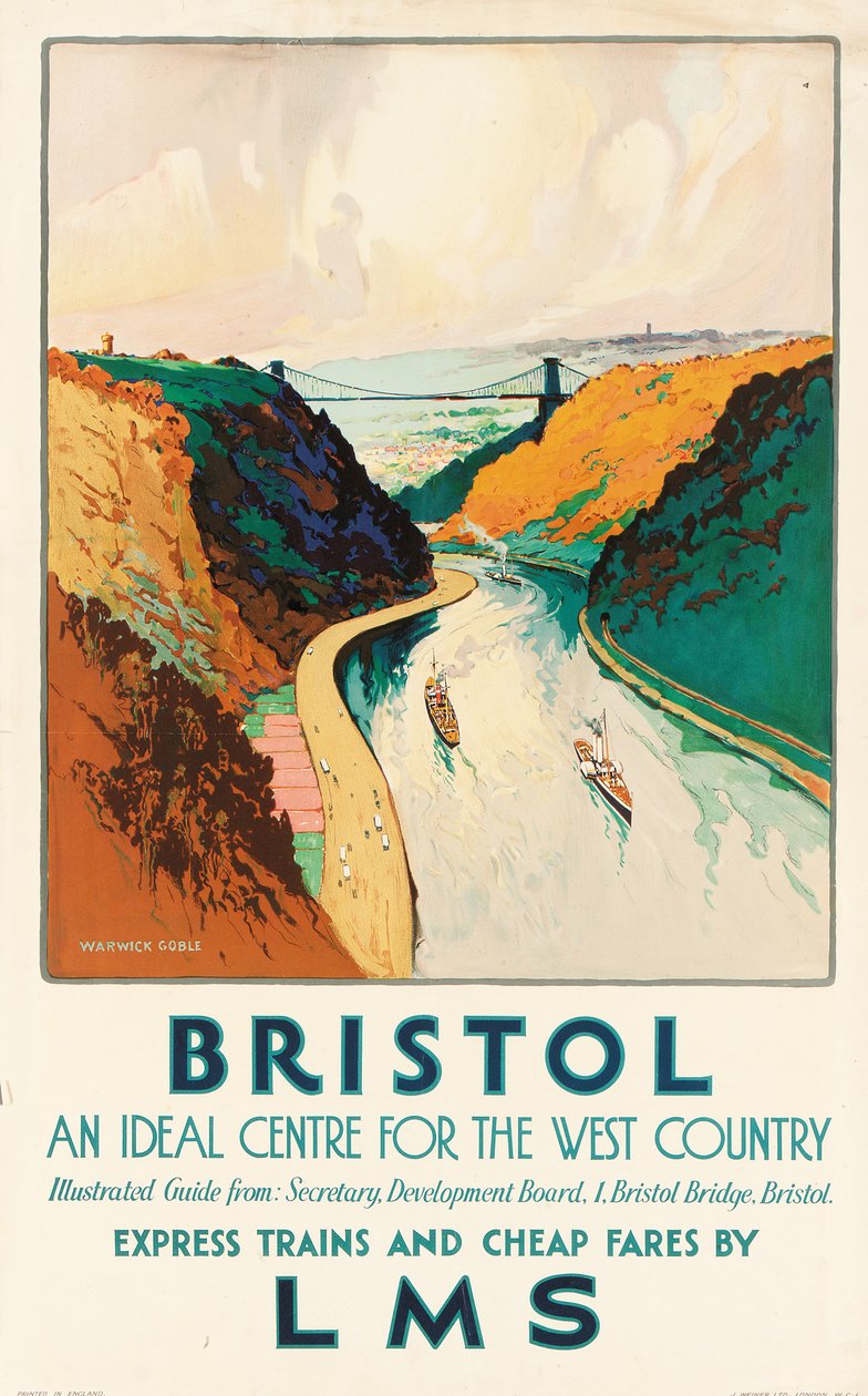 Bristol autorstwa Warwick Goble