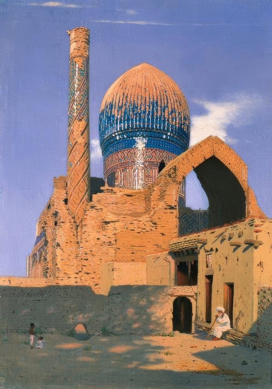 Mauzoleum Gur Emir w Samarkandzie autorstwa Wassili W. Werestschagin