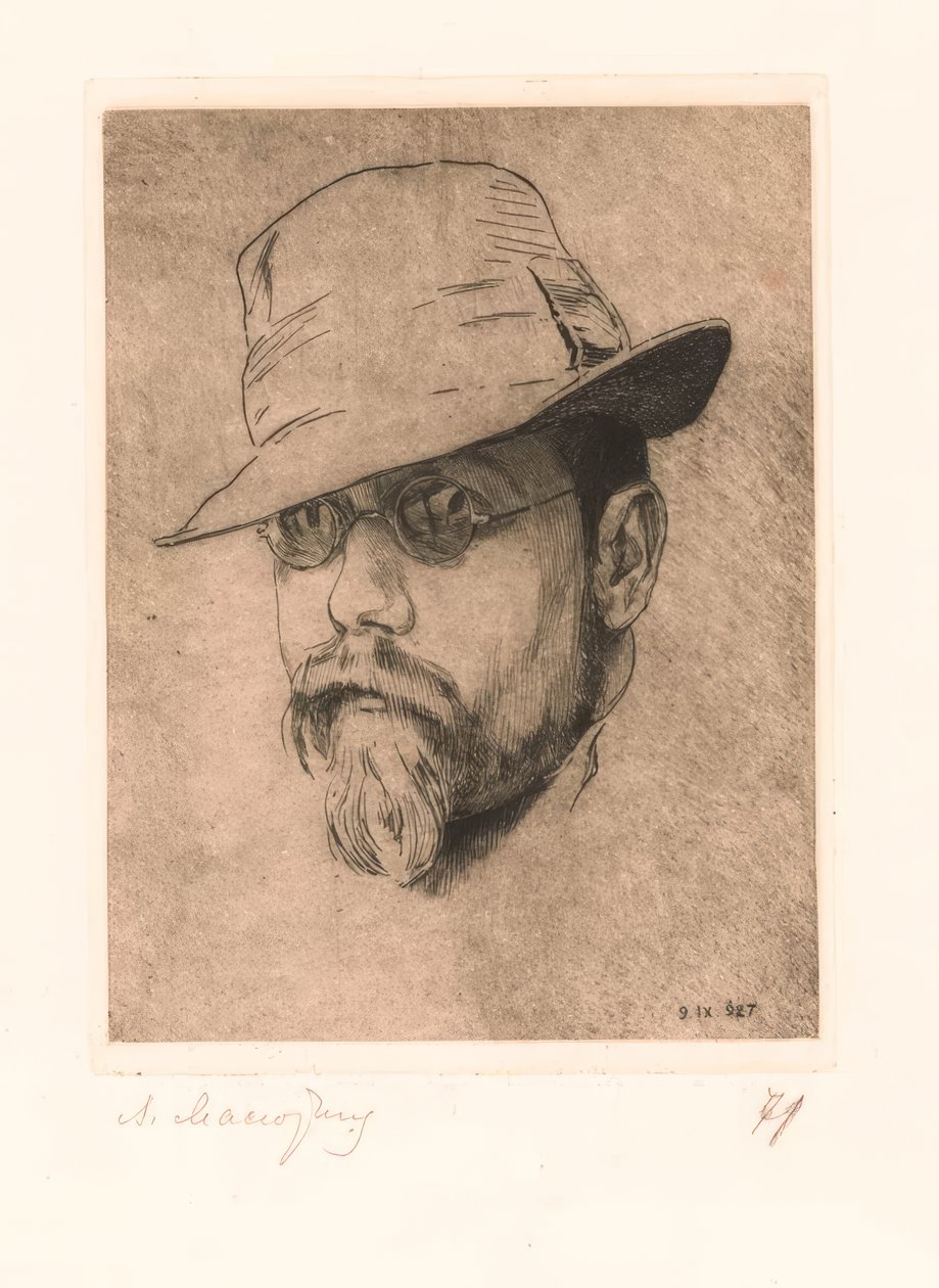 Autoportrety autorstwa Wassilij Nikolajewitsch Masjutin