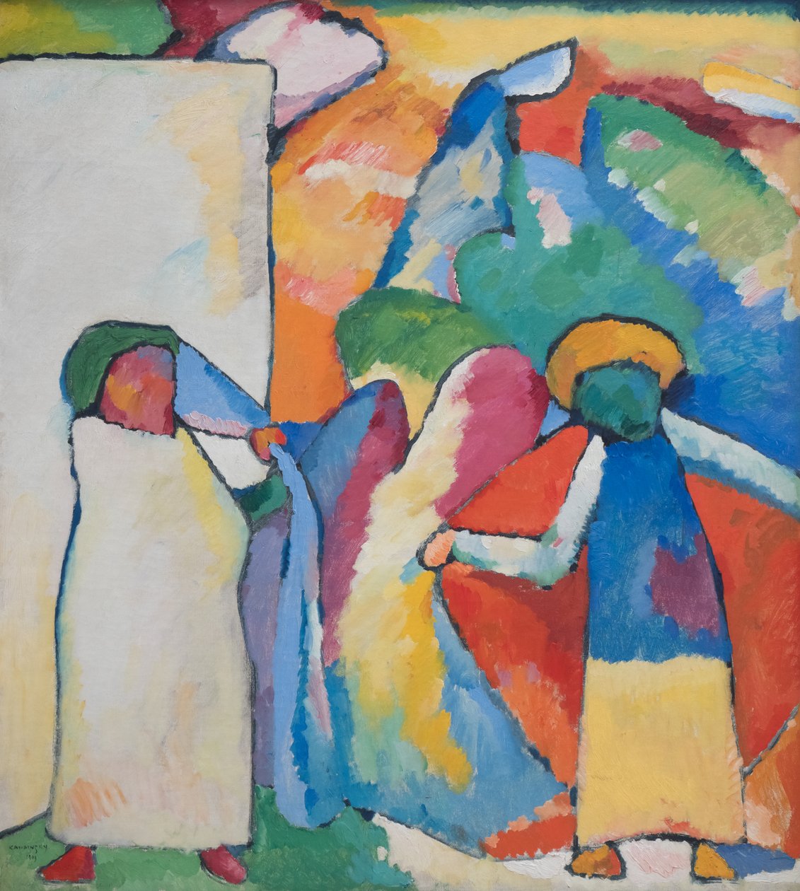 Improwizacja autorstwa Wassily Kandinsky