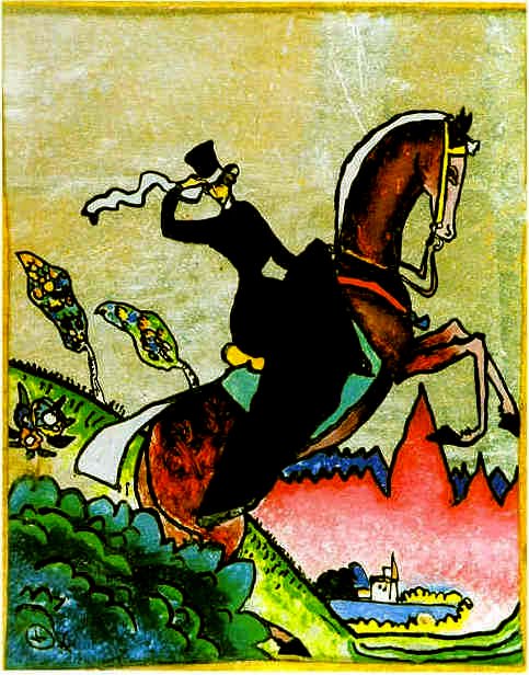 Jeżdżąca Amazonka autorstwa Wassily Kandinsky