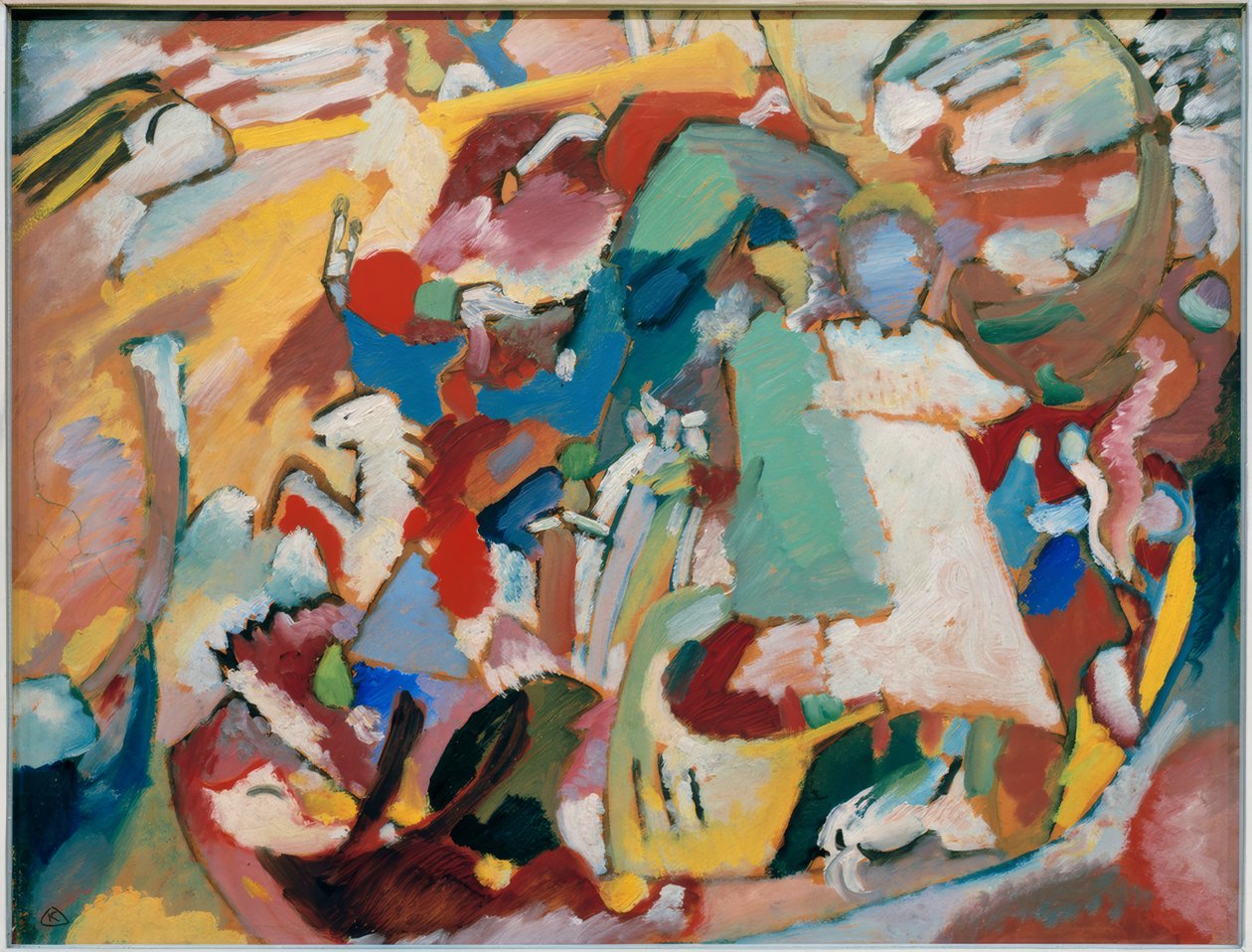 Dzień Wszystkich Świętych I autorstwa Wassily Kandinsky