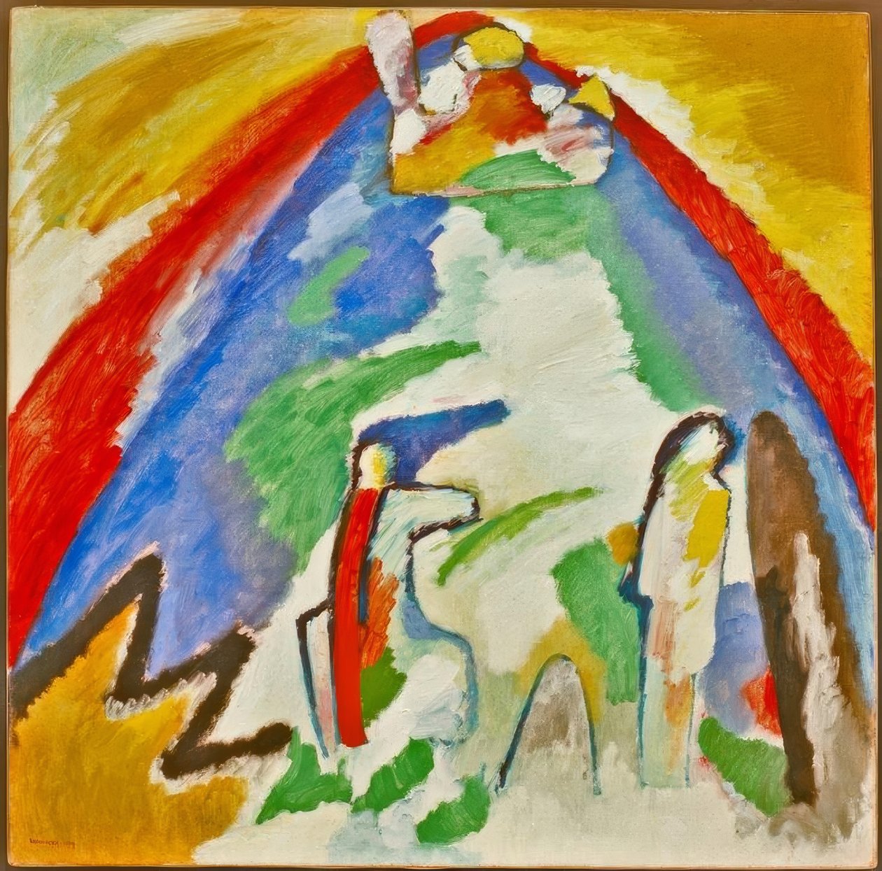 Berg autorstwa Wassily Kandinsky
