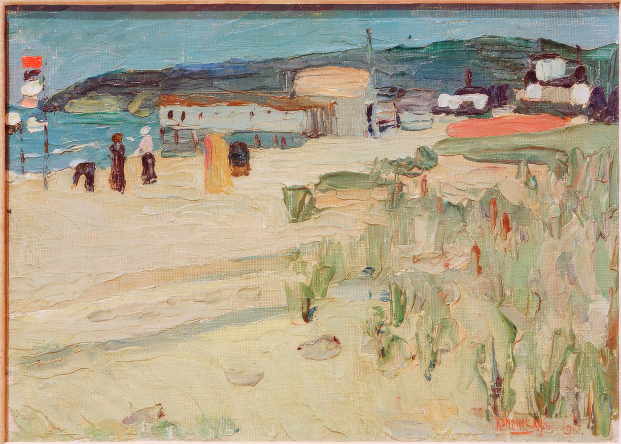 Binz na Rugii autorstwa Wassily Kandinsky