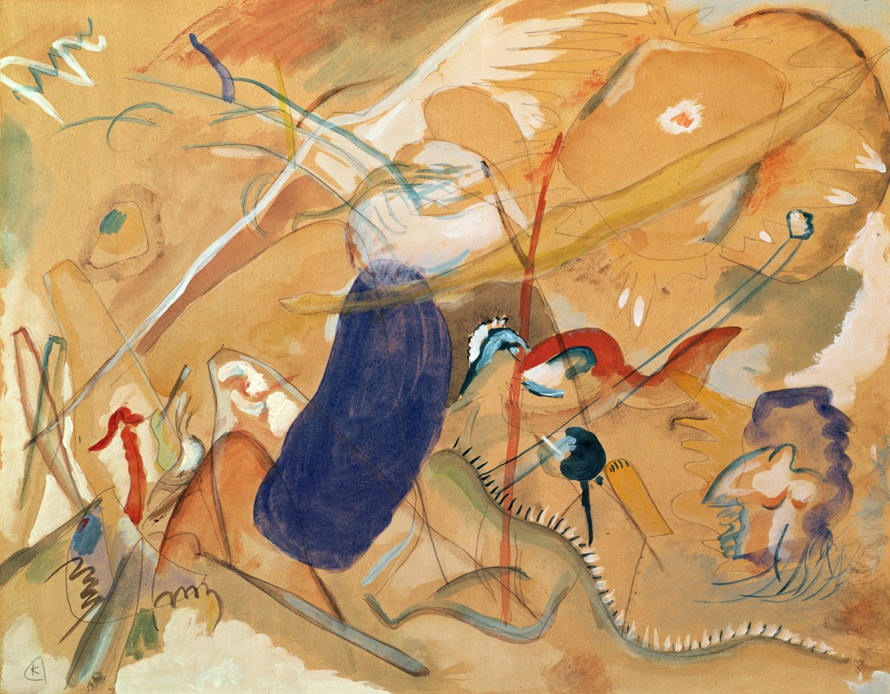 Blaricum autorstwa Wassily Kandinsky