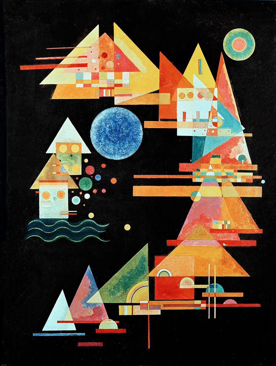 Łuk i strzała, 1927 autorstwa Wassily Kandinsky