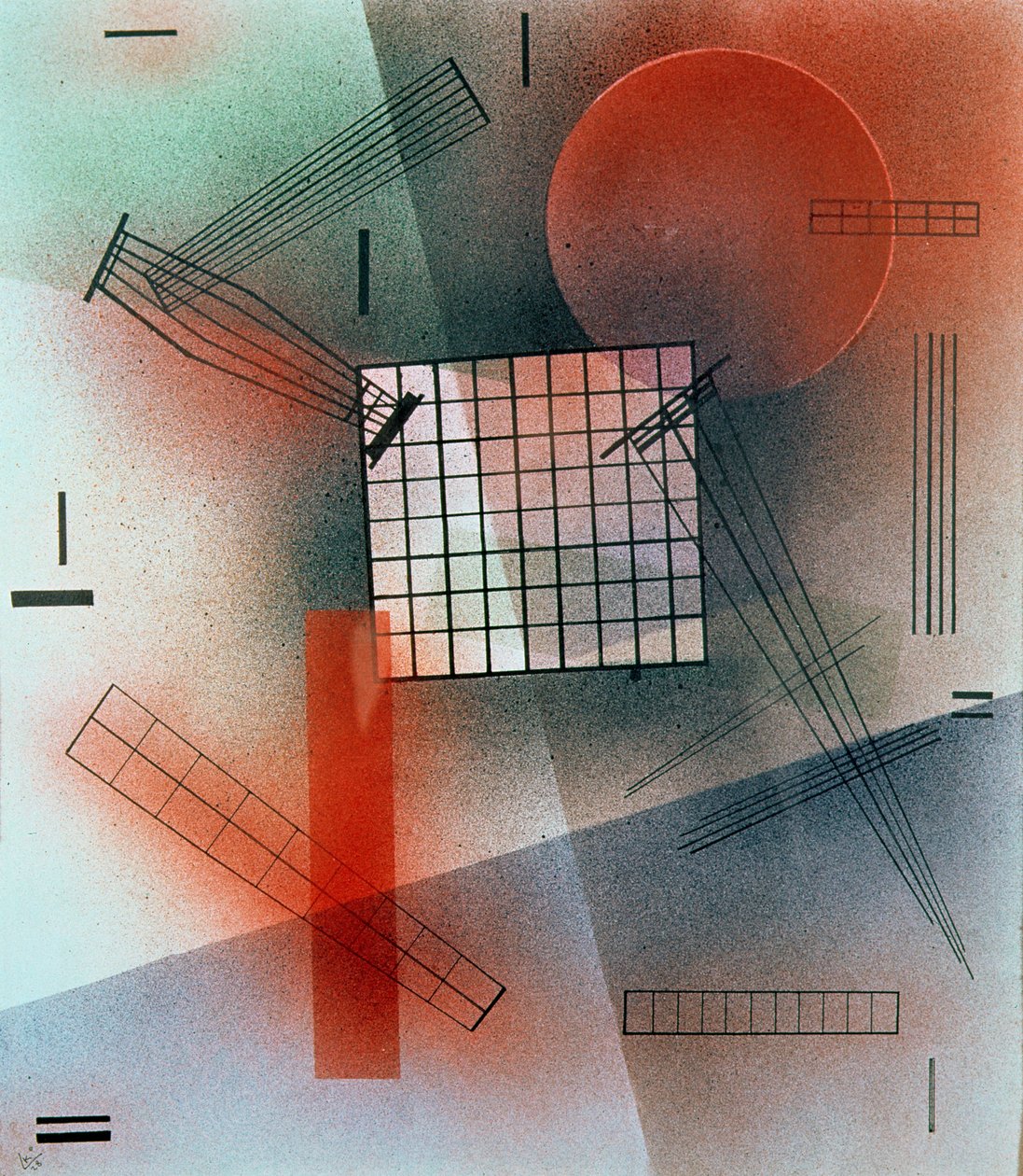 Kompozycja, 1928 autorstwa Wassily Kandinsky