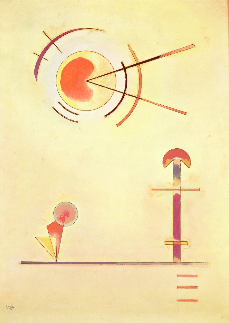 Kompozycja, 1929 autorstwa Wassily Kandinsky