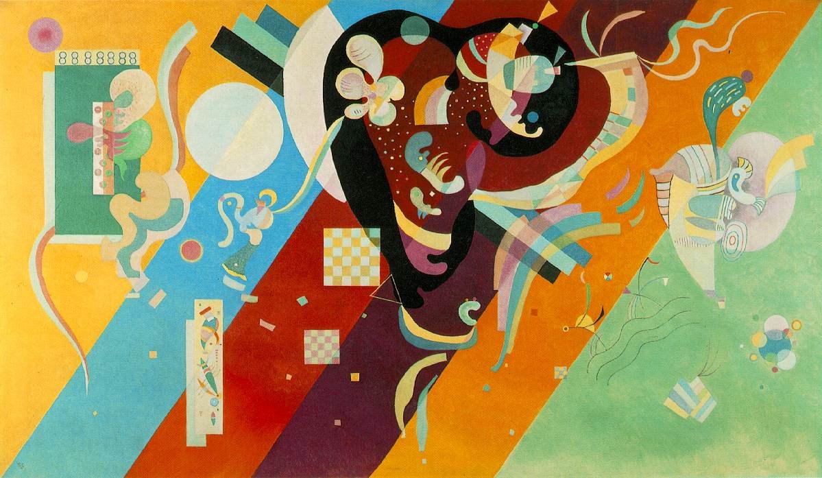 Kompozycja IX autorstwa Wassily Kandinsky