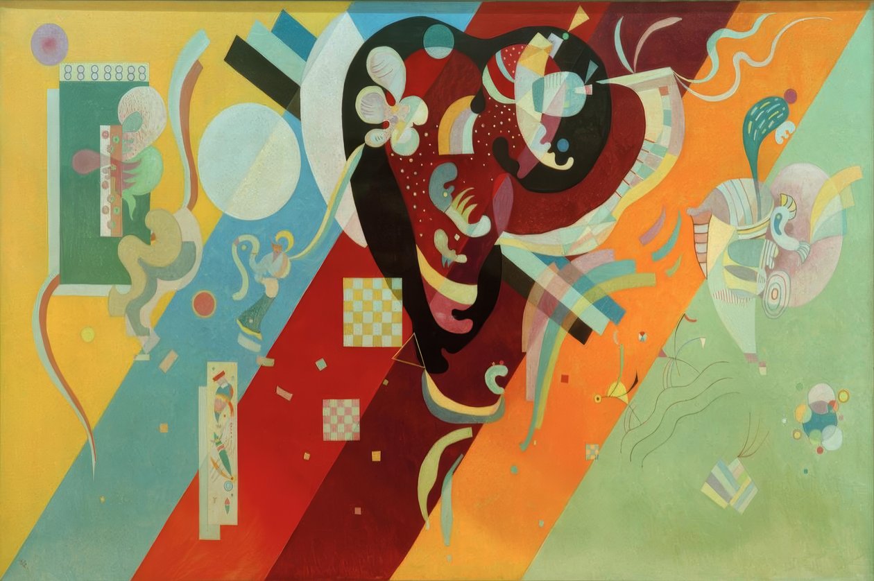 Kompozycja IX autorstwa Wassily Kandinsky
