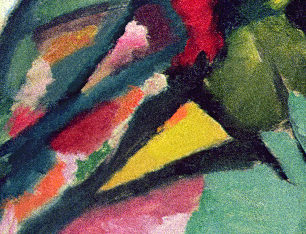 Kompozycja nr 7, 1913 (detal 56607) autorstwa Wassily Kandinsky