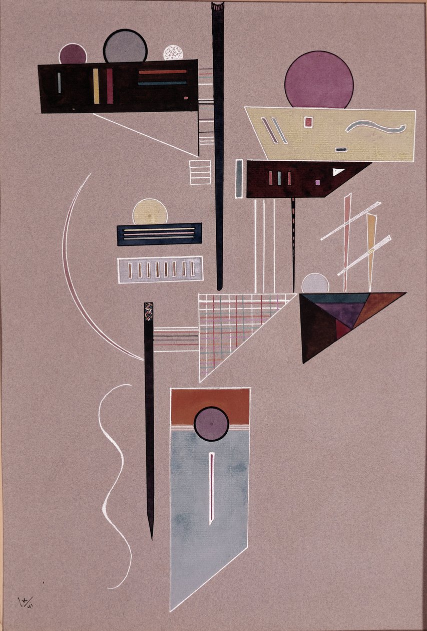 Kompozycja Malarstwo autorstwa Wasilija Kandinsky