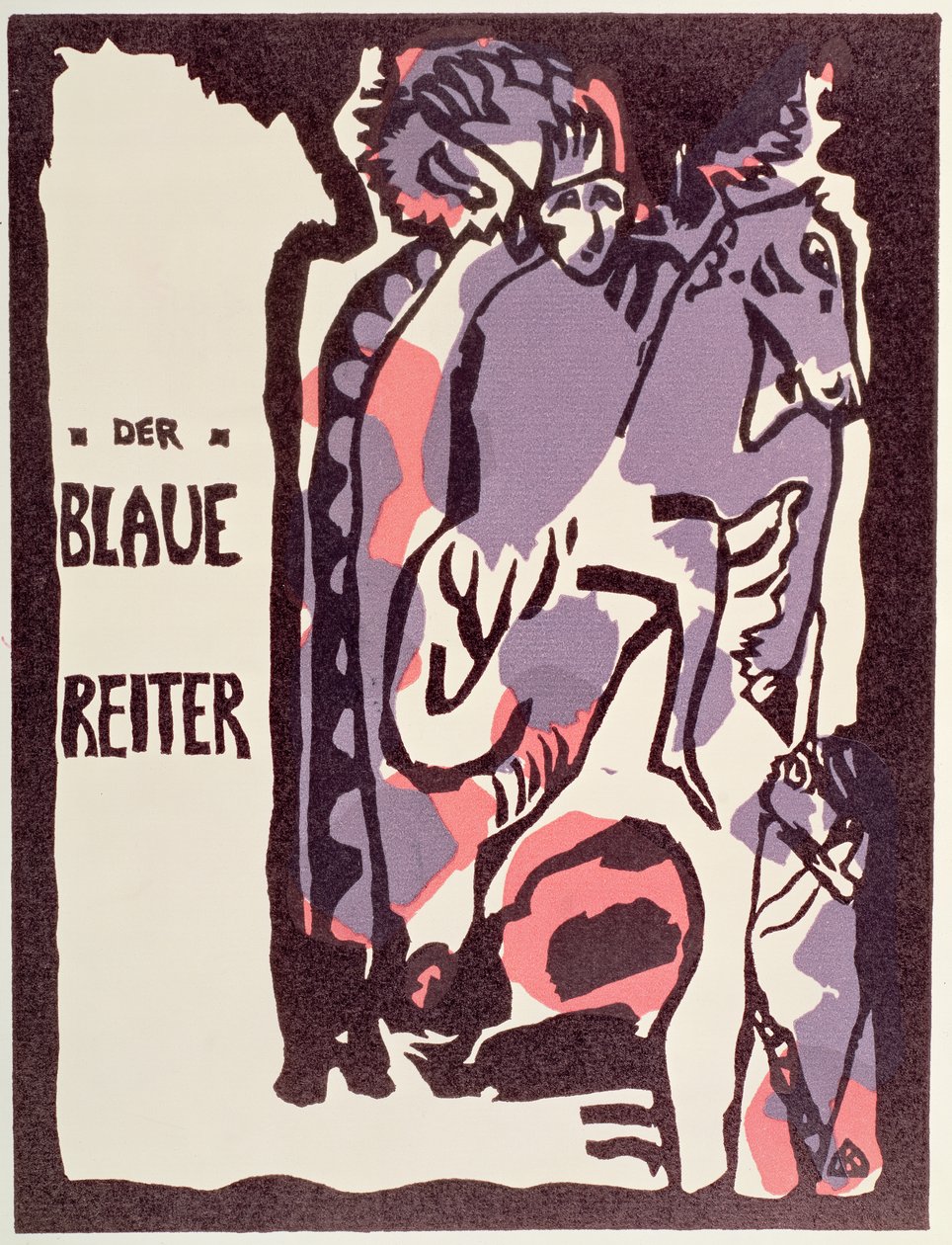 Okładka katalogu Der Blaue Reiter autorstwa Wassily Kandinsky