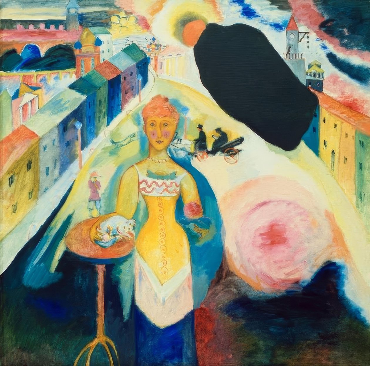 Pani w Moskwie autorstwa Wassily Kandinsky