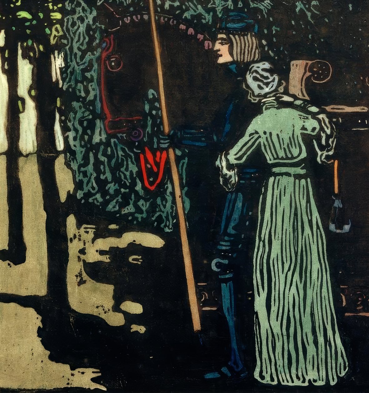 Pożegnanie autorstwa Wassily Kandinsky