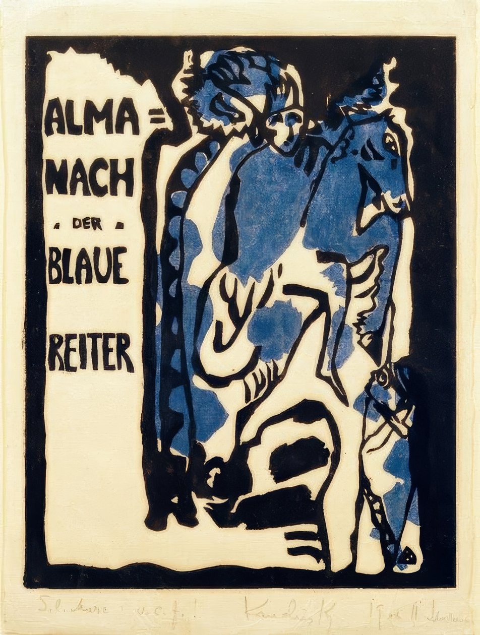 Niebieski jeździec autorstwa Wassily Kandinsky