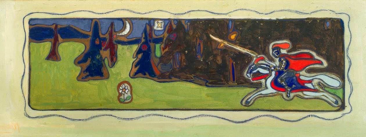 zmierzch autorstwa Wassily Kandinsky