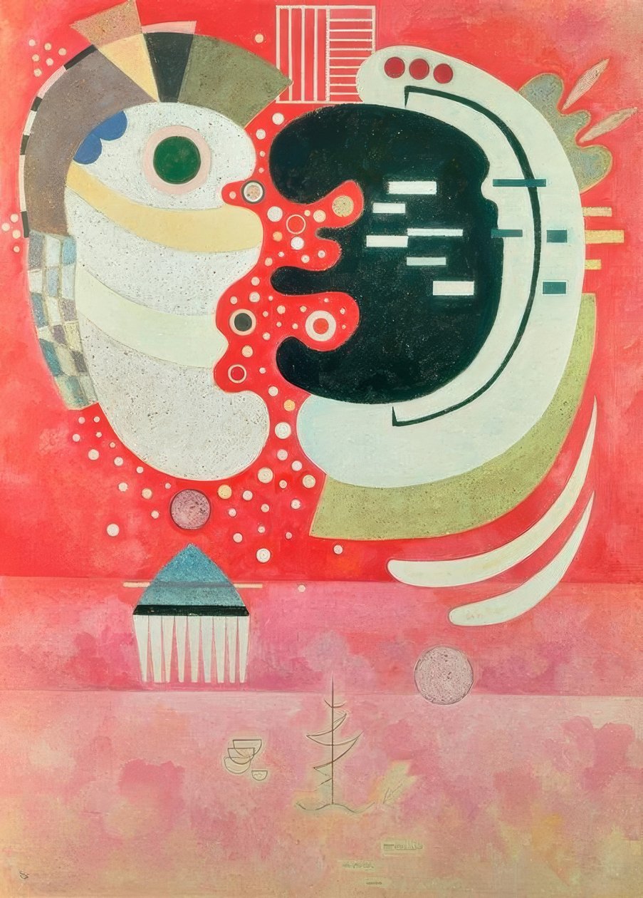 Pomiedzy dwa autorstwa Wassily Kandinsky