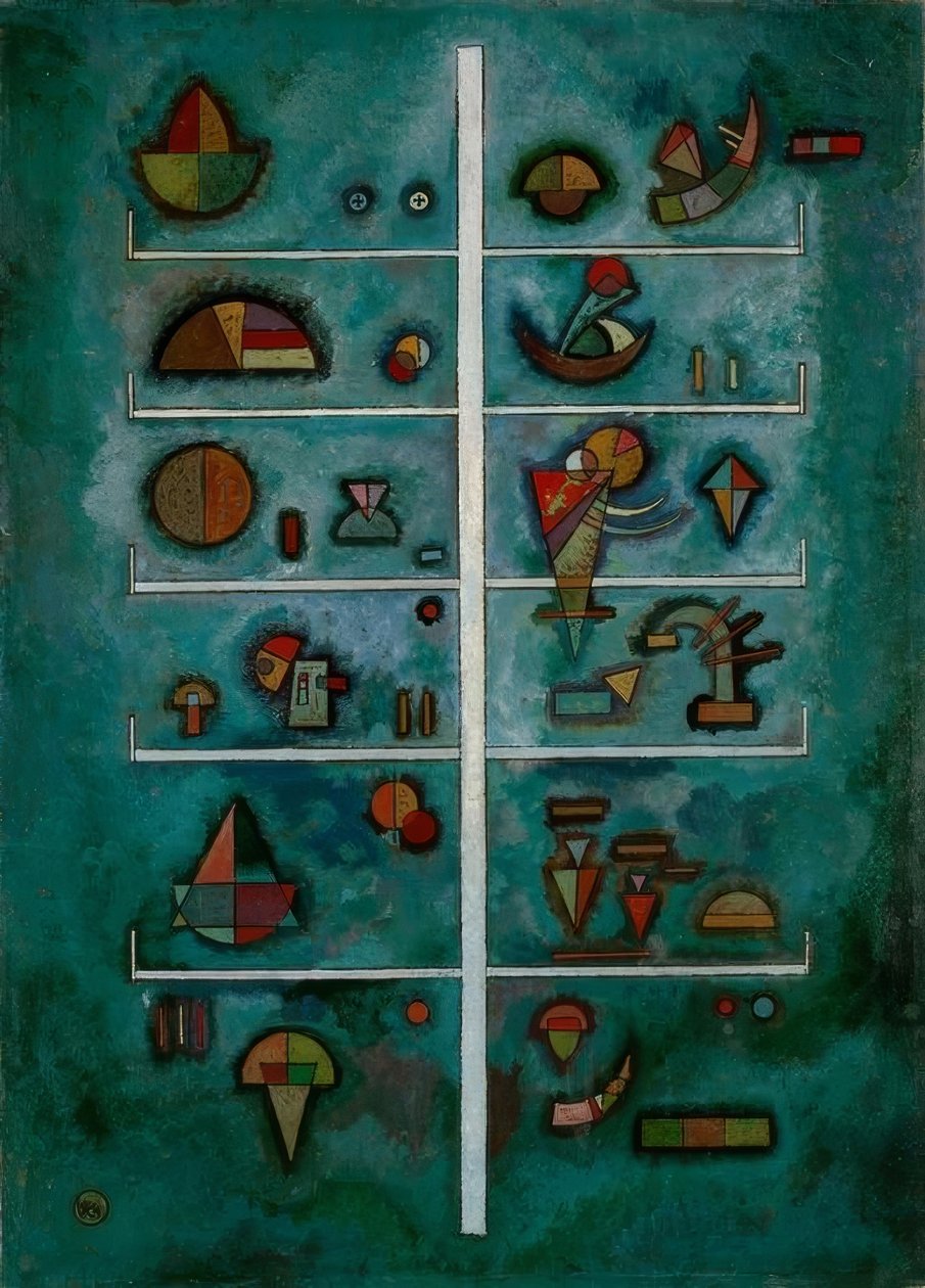 Podłogi autorstwa Wassily Kandinsky