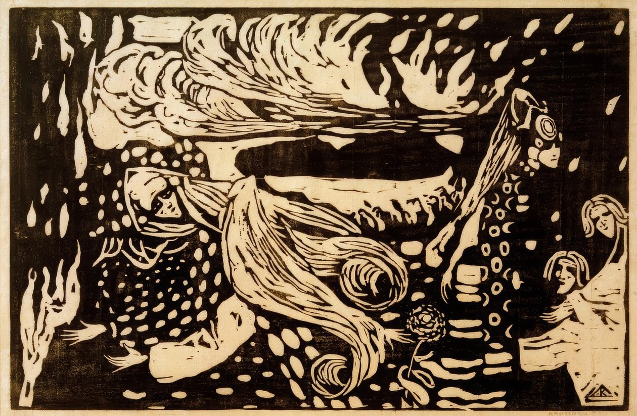 Przeciek autorstwa Wassily Kandinsky