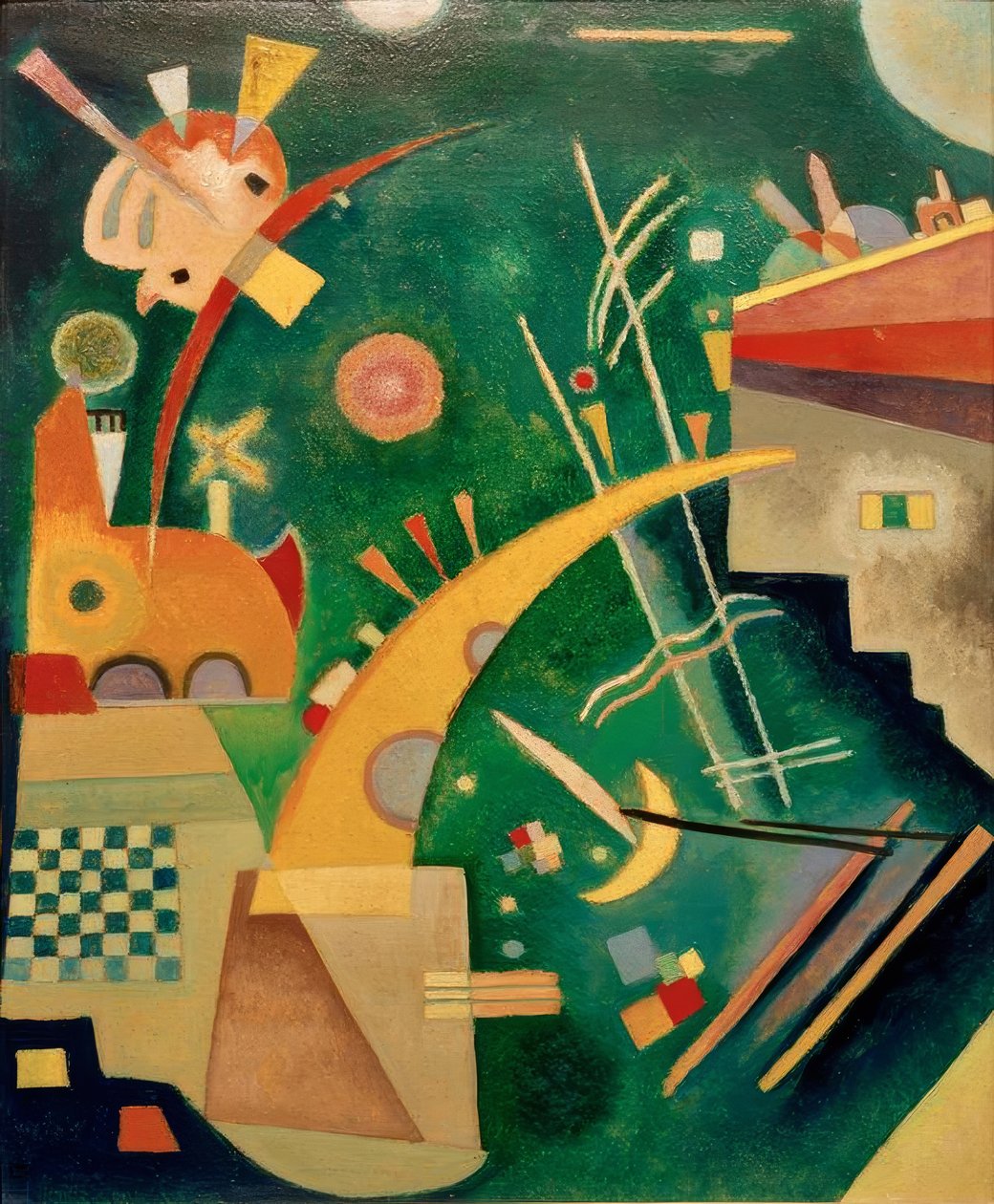 Forma rogowa autorstwa Wassily Kandinsky