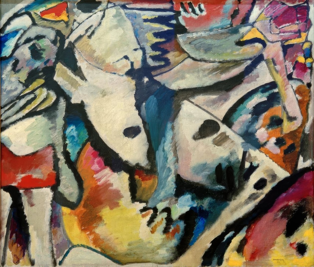 Improwizacja 13 autorstwa Wassily Kandinsky